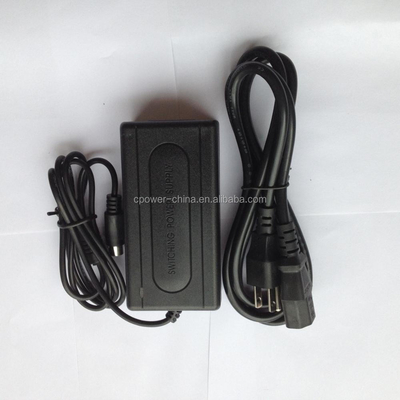 Zwarte 4 pin 12V 36W 60W 9V stroomadapter voor elektronische producten EU UK Type in US
