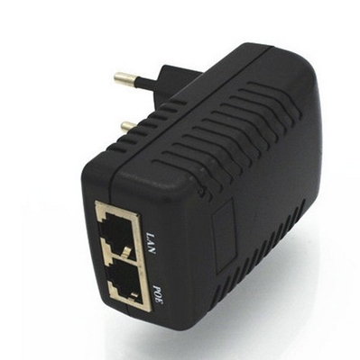 DC 48V 0.5A Muurplug POE Injector Ethernet Adapter voor IP-telefoon/camera stroomtoevoer US