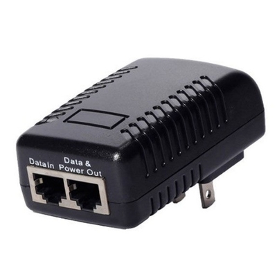DC 48V 0.5A Muurplug POE Injector Ethernet Adapter voor IP-telefoon/camera stroomtoevoer US