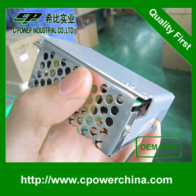 Single Output 12V 1.2A 12W schakelstroomvoorziening voor LED- en DC-energie