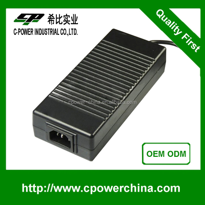 Zwarte AC100-240V tot DC 12V/24V 2A -10A voedingsadapter schakelaar voor strip