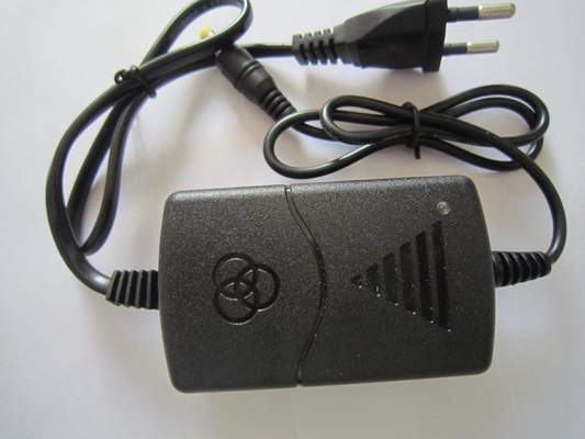 24W 24V 1A 12V 2A AC/DC Desktop Power Adapter met zwarte uitgangsspanning 24VDC
