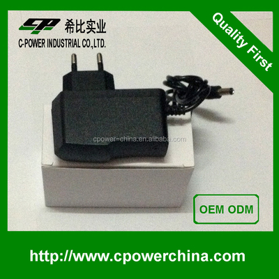 AU-wandmontage DC-uitgangstype 12V 1A 5V 2A 6V 2A 9V 2A Adapter 12VDC 1A Wisselstroomadapter