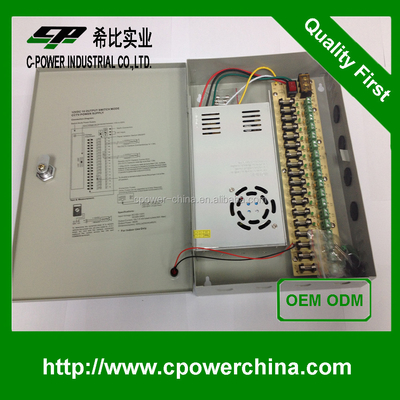 360W 18kanalen Schakelstroom dc12v 30A 220V 110V AC Bescherming Overspanning