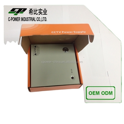 12V DC 3A 4CH CCTV Camera Power Supply Box met aanpasbare uitgangskanalen