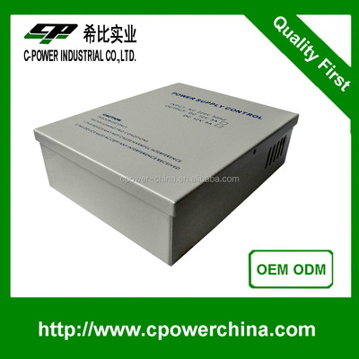 60w ononderbroken stroomvoorziening C-Power 12v 5a UPS voor toegangscontroleapparatuur