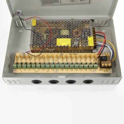 12V 20A DC 18CH kanaal stroomvoorziening voor CCTV camera beveiligingsbewakingsuitgang
