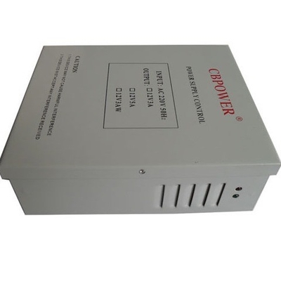 Uitgangsstroom 100-5000mA Metalen behuizing 12v 5a 60w Stroomtoevoer met batterij back-up