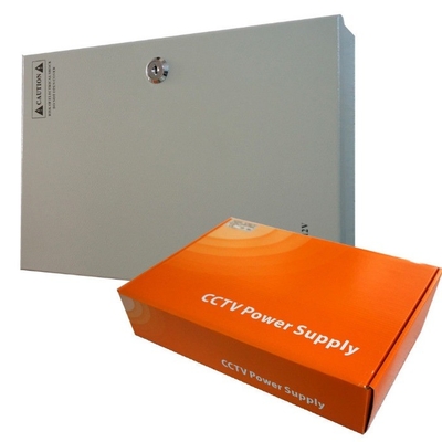 Eenvoudige uitgang 12V DC 15A 18 kanaal CCTV beveiligingscamera stroomvoorziening distributie