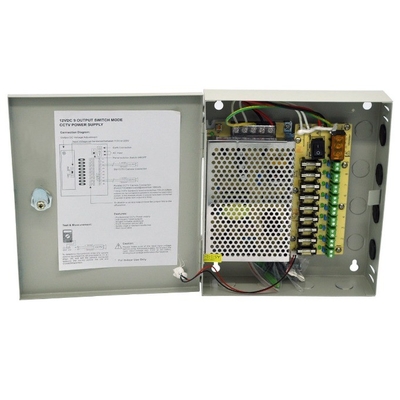 C-Power 9 Channel CH CCTV beveiligingscamera Distributie PTC Power Supply Box 12V Uitgang