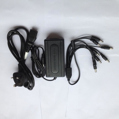 LCD-monitor CCTV-camera's C-stroomvoorziening 4 poorten Split DC kabel 12V DC 5A 60W AC DC adapter