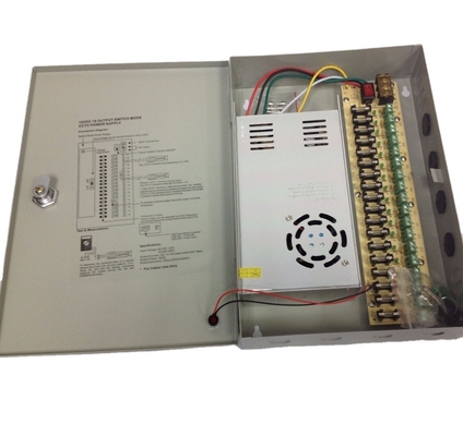 Bescherming Kortsluiting Overtemp Overbelasting Overspanning 12V 30A Stroomvoorziening voor CCTV