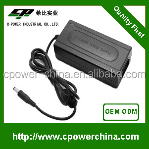 CE-gecertificeerd bureaubladtype 12VDC 3A 4A 5A 10A stroomtoevoerconverter AC100V-240V adapter