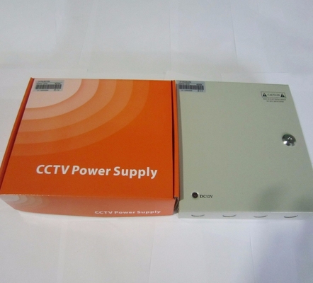 CCTV-voedingskist 9CH 12V 5A DC-uitgang 60W Efficiëntie 90% Uitgangsfrequentie 50/60Hz