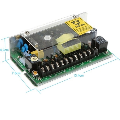 Door toegangscontrole stroomvoorziening 100-240v AC 12v DC 5A met back-upbatterij interface