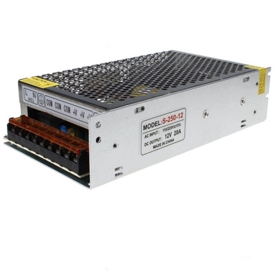 Gewone schakelvoeding 12V Uitgangsspanning 20A Uitgangsstroom 220V wisselstroom tot 12V gelijkstroom