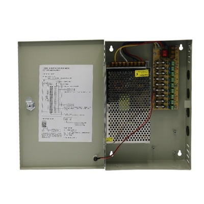 Single Output Grijs 9 poorten 20A 12V DC Schakelstroom Distributie Doos C-Power