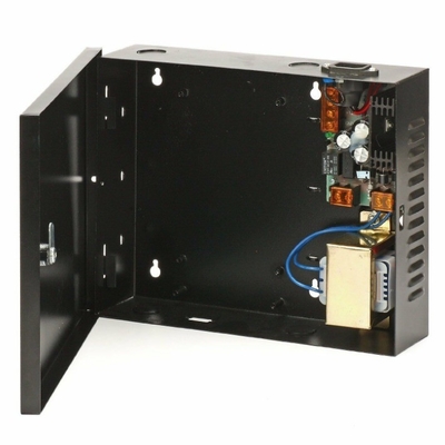 100-240VAC 50/60Hz 12V 5A 60W Zwarte toegangscontrole stroomvoorziening voor toegangscontrolepaneel voor deuren