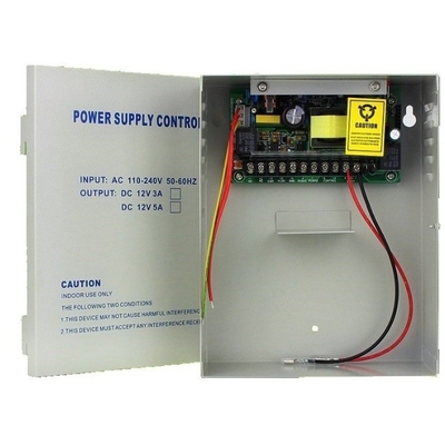Backupbatterij C-Power Zilver 12v dc Uitgangsspanning Stroomvoorziening voor toegangscontrole