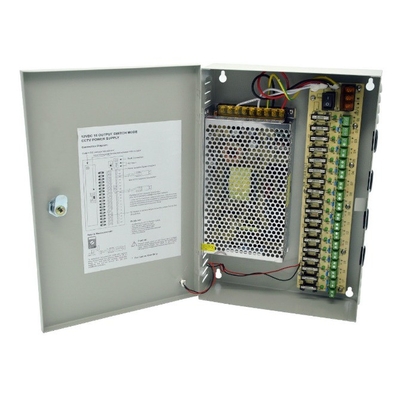Efficiëntie 82% C-Power 110v 220v ac dc 12v 18ch 20a 12 volt 16kanaal cctv stroomtoevoer
