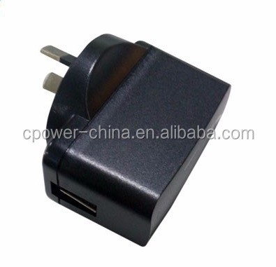 100-240vac Invoerspanning Zwart Mechanische USB AC DC Power Bank Adapter voor Producten