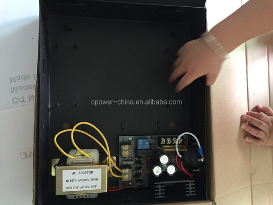 Toegangscontrole 12V 5A 60W Draagbare 220V batterij stroomvoorziening voor eenvoudige installatie
