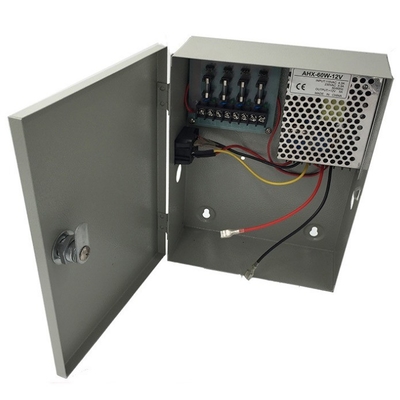 110v 220v 5a 4ch 12v 60w 4 poort UPS CCTV stroomtoevoer met batterij back-up van C-Power