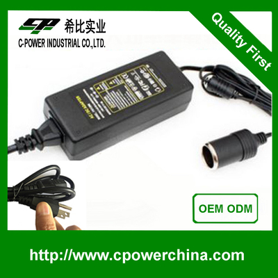 Eenvoudige uitgangsfrequentie 12V 5A 60W Autoverbrenging voor auto-audioverbetering