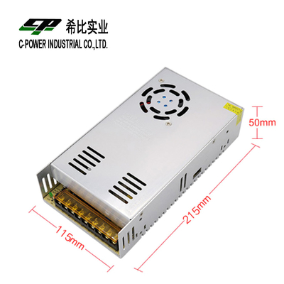 110V/220V Input 480W 24V 20A DC Schakelvoeding voor productielijnen