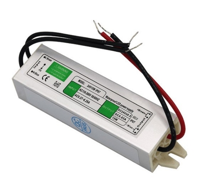 15W waterdichte voedingschauffeur voor LED-strook met één uitgang 12V 24V gelijkstroomtransformer
