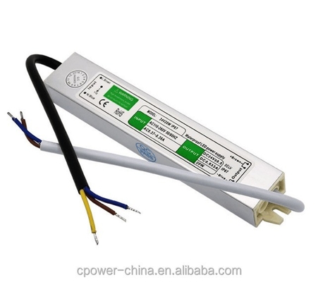 20W LED-stroomvoorziening Driver Transformer Adapter voor LED Strip IP67 Waterdicht 12V 24V