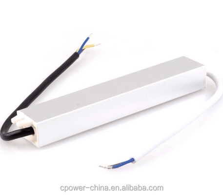 20W LED-stroomvoorziening Driver Transformer Adapter voor LED Strip IP67 Waterdicht 12V 24V