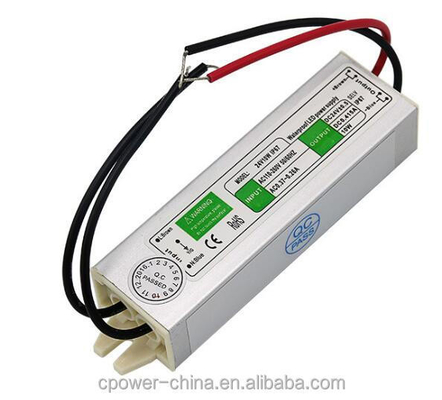 10W-200W waterdicht IP67 LED-lichttransformator stroomvoorzieningsaandrijver met 24v gelijkstroomuitgang
