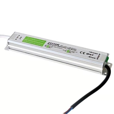 Zilveren Wit 24v DC Waterdicht Elektronisch 50W LED Driver 100w 25w IP67 Voeding Transformer