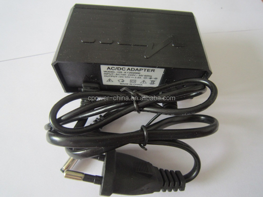 Pre-Rain 24w 12v 1a 15v 1a 12v 2a regenbestendige stroomadapter met uitgangsstroom van 2000mA