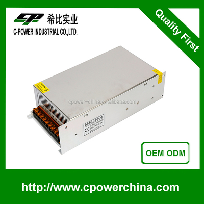 Top-10 AC DC 24V 36V 48V 600W Hoogspanningsvoeding met uitgangsfrequentie 50/60Hz