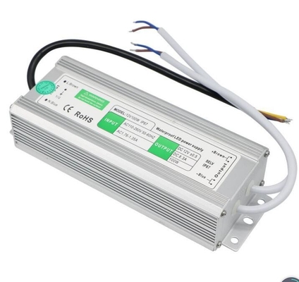 C-Power zilver waterdicht DC 12V 8.3A 10W 30W 50W 100W 120W 200W 300W IP67 voeding