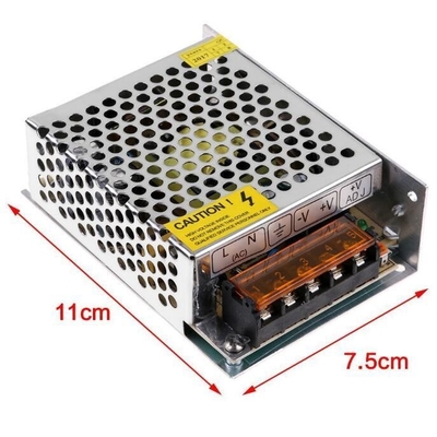 Single Output Type 36w 12v 3a Neon stroomvoorziening in zilveren kleur voor C-Power