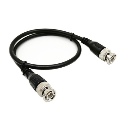 C-Power Metalen Witte BNC-connector Verlengkabel voor CCTV Mannelijk Eindtype Ontdaan