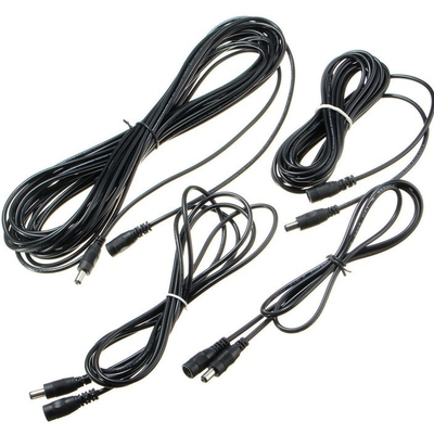 1M 2M 3M 5M 10M lengte CCTV DC kabel met mannelijke en vrouwelijke connector