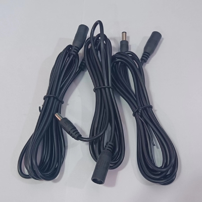 5.5*21dc Jack CCTV DC kabel voor C-Power Supply in zwart 2m 3m 5m 10m Lengte