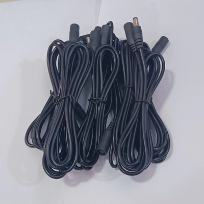 5.5*21dc Jack CCTV DC kabel voor C-Power Supply in zwart 2m 3m 5m 10m Lengte