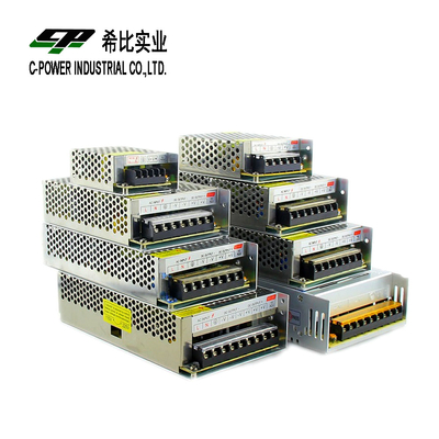 110V/220V Inlaatspanning 24V Gelijkstroomvoorziening 24V 5A 120W voor industriële toepassingen