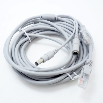 Veelgebruikt Cat5E Ethernet LAN-netwerk Video-aandrijkabel voor CCTV IP-camera