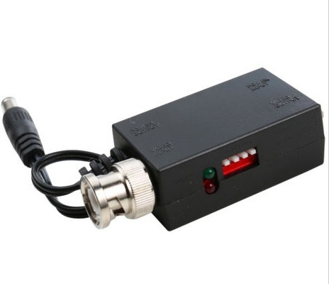 Elektrische DC12V 1CH actieve UTP-videozender Balun BNC Balun-transformatoren voor CCTV-camera DVR-systeem
