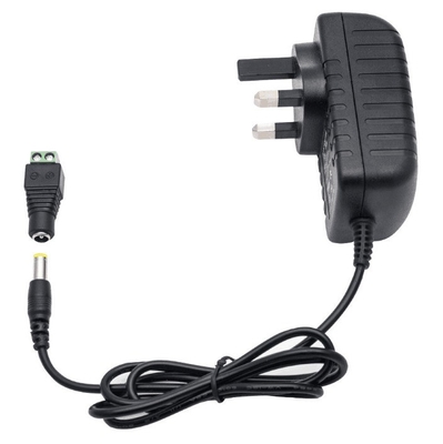 AU Wandmontage-stroomadapter met IC-chipfilter 100-240V AC 50/60Hz DC 12V 1A 1.5A 2A