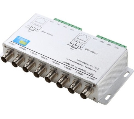 HD CVI AHD TVI compatibel 8CH passieve video Balun Receiver Transmitter voor CCTV camera