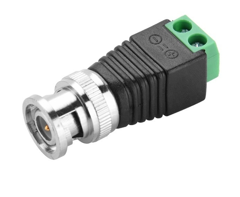 CAT5 tot BNC Coaxiale Video Balun 2.1mm Mannelijke DC Power Connector Kit AF als CCTV-accessoires