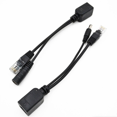 10/100Mbps Netwerk PoE Injector en Splitter Kit voor IP Camera Male End Type DC Plug