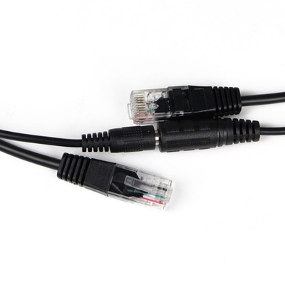 10/100Mbps Netwerk PoE Injector en Splitter Kit voor IP Camera Male End Type DC Plug